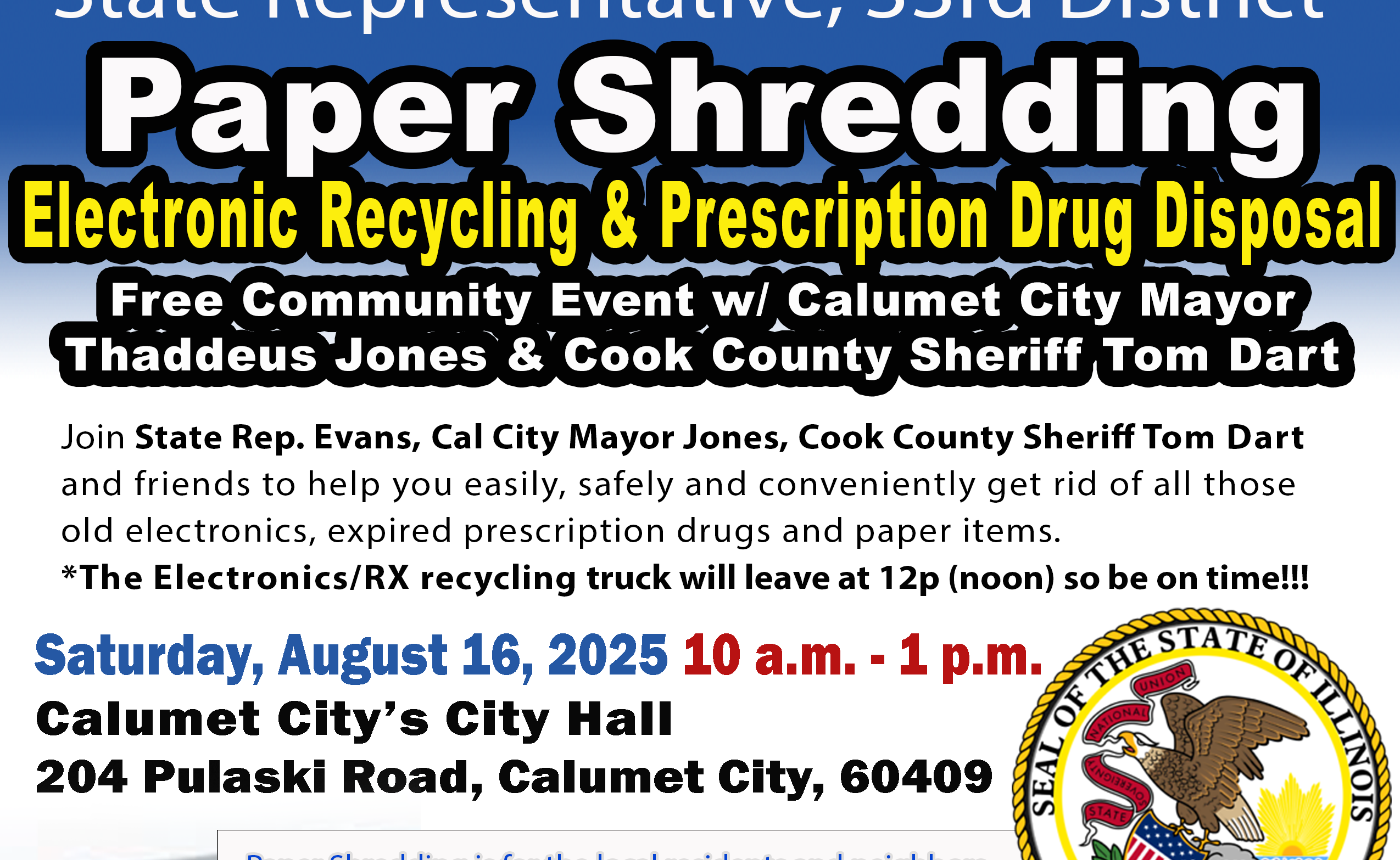 FREE Community Paper Shredding and Electronic Recycling Event ...